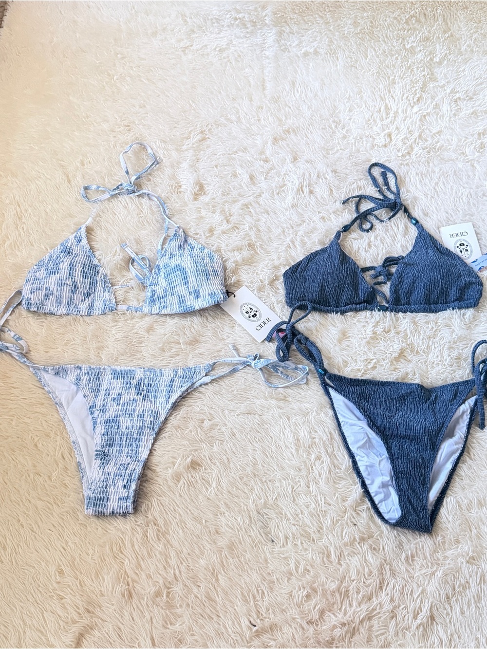 Cider Large Bikini Bundle NWT